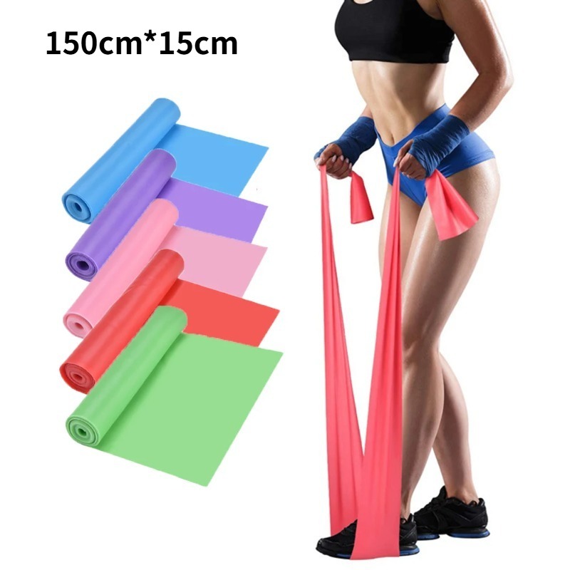 Yoga Fitness Resistance Band - Naturalne lateksowe gumy oporowe, elastyczne taśmy