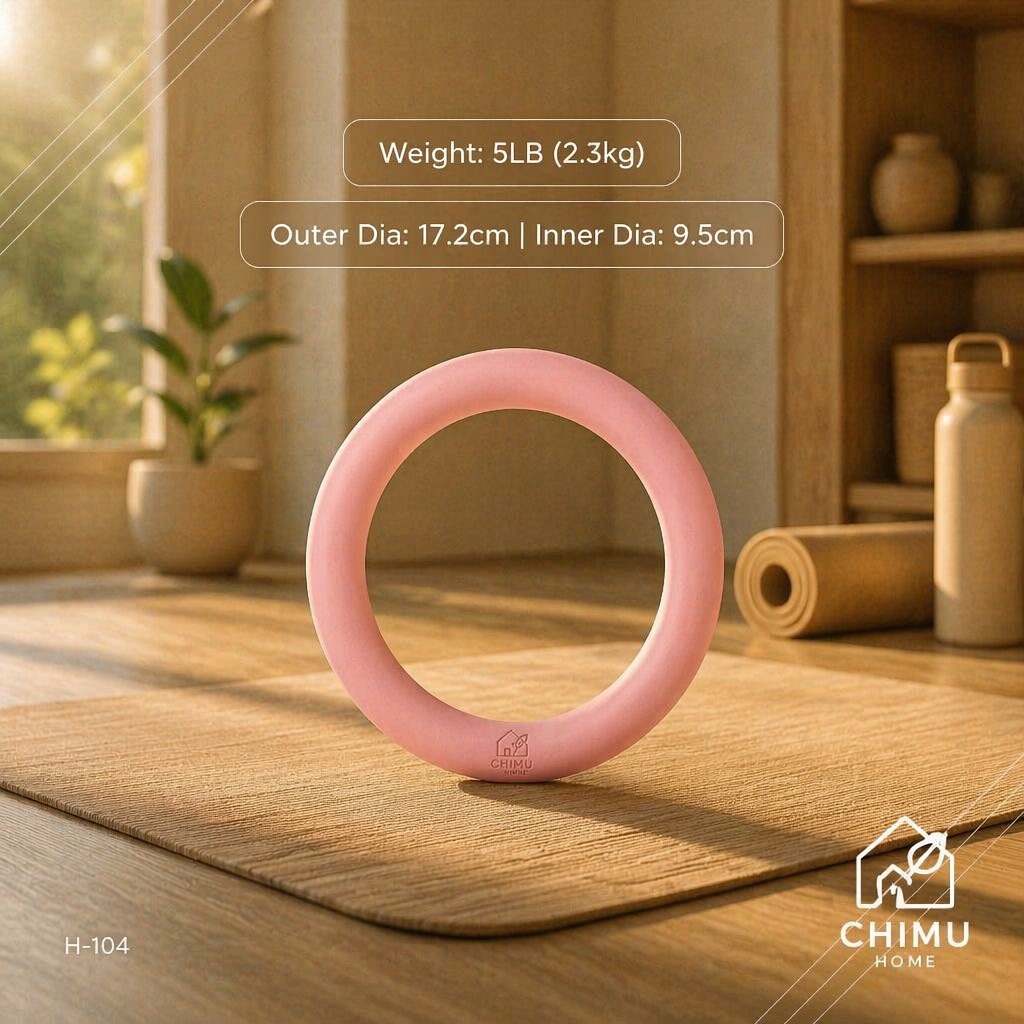 Yoga Fitness Training - 【CHIMU HOME】 Silikonowy pierścień do jogi