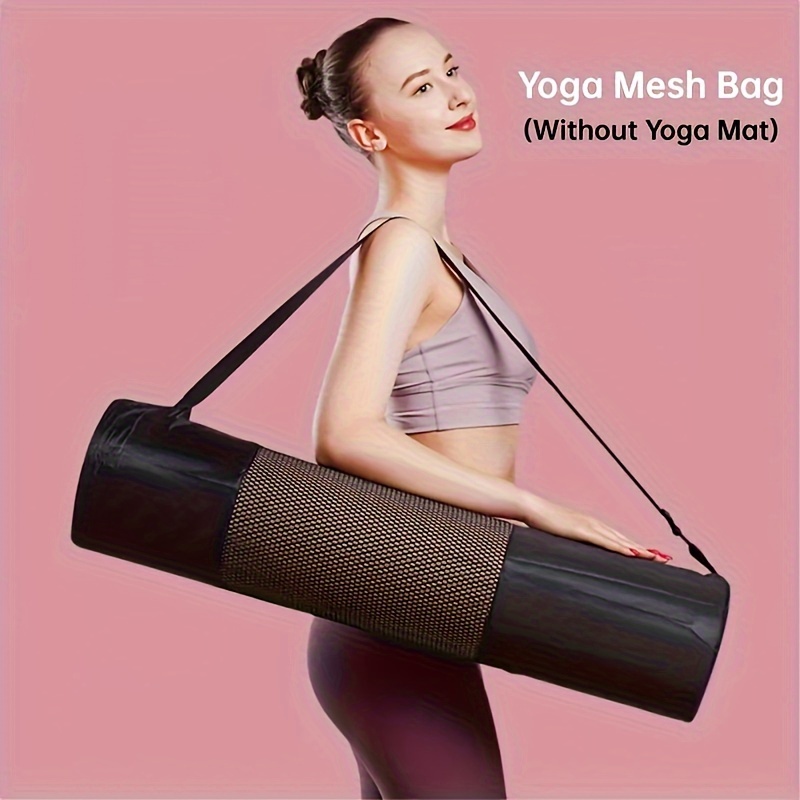 Yoga Of Fitness - Oddychająca siatkowa torba do przechowywania maty