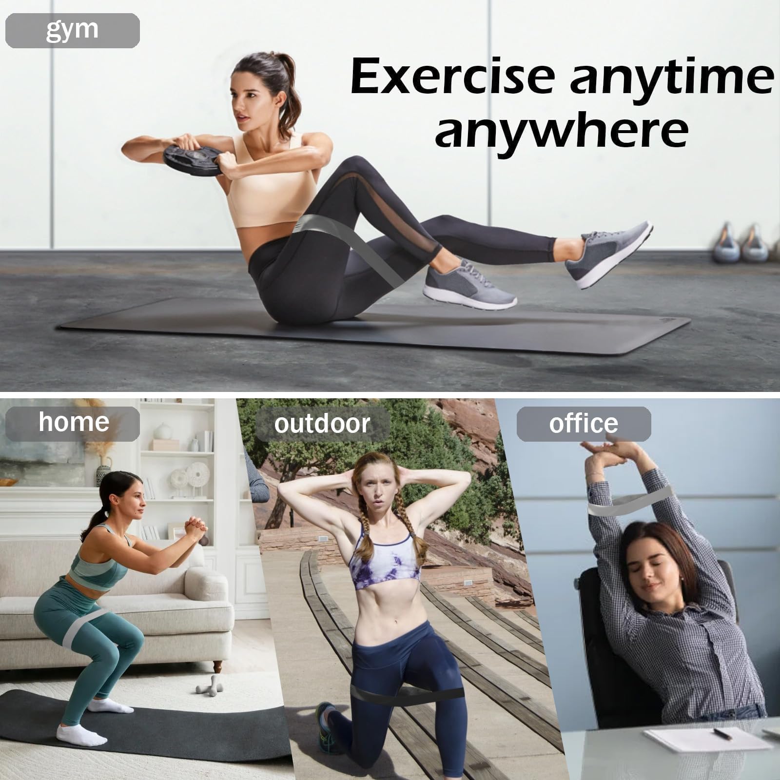 Elastyczna taśma do ćwiczeń jo – Yoga Fitness Resistance Band recenzja i cena